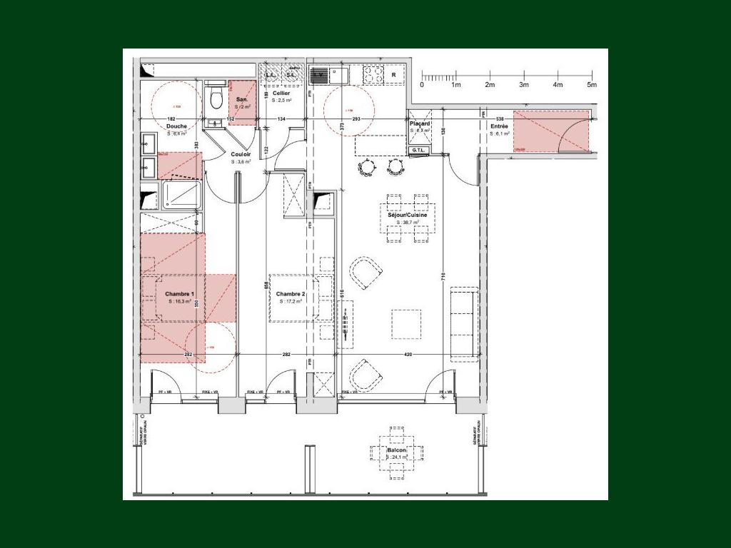 Appartement T3 Dunkerque