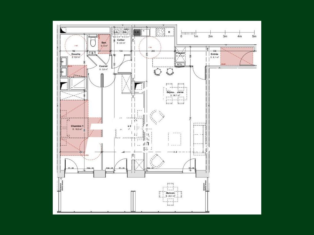 Appartement T3 Dunkerque